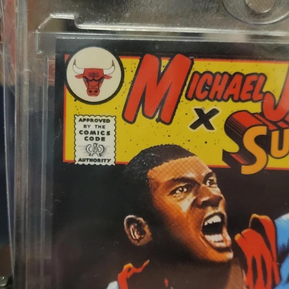 1984 Michael Jordan x Superman Comic Rookie RC Chicago Bulls Rare - Picture 4 of 6